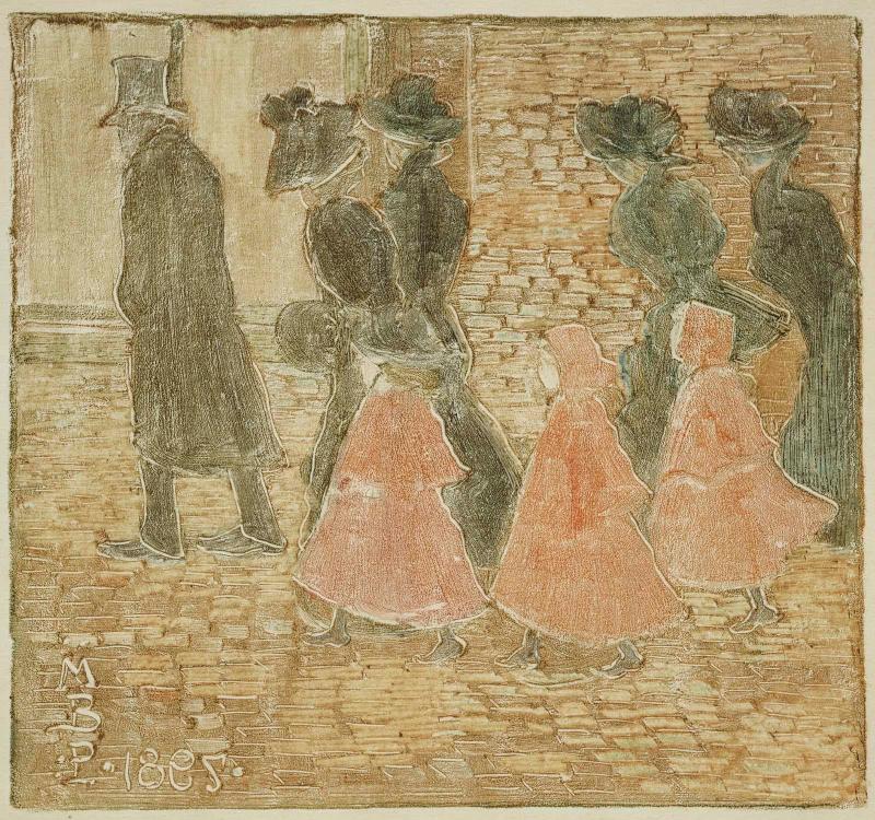 The Three Little Girls in Red