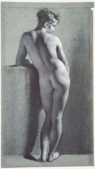 Standing Female Nude, Seen from Behind