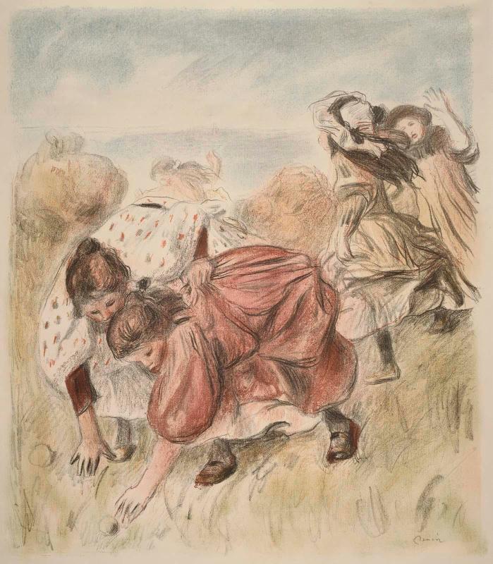 Children Playing Ball (Enfants jouant à la balle)