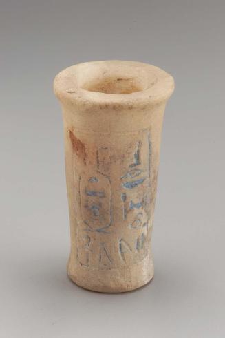 Beaker from a foundation deposit