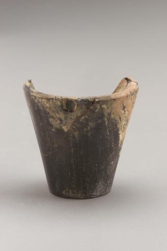 Model cup from an 'Opening of the Mouth' set