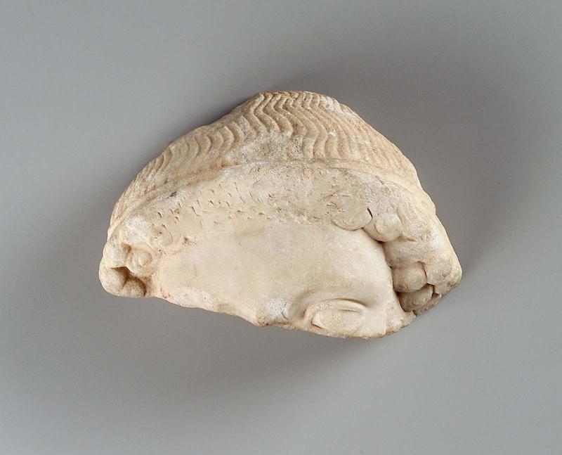 Fragmentary head from a herm (?)