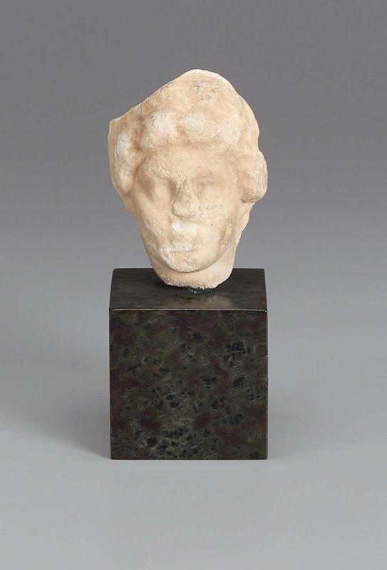 Goddess or votary from a relief