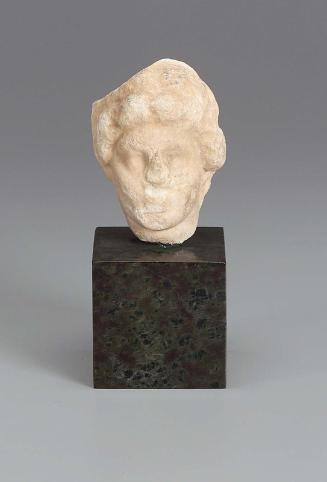 Goddess or votary from a relief