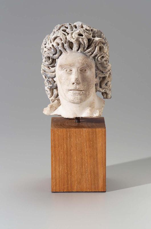 Head of Alexander the Great or a youthful hero, perhaps Meleager