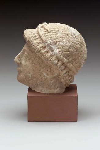 Head of a god or youth