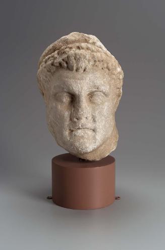 Portrait head of Philetairos (ruler of Pergamon 284–263 B.C.)