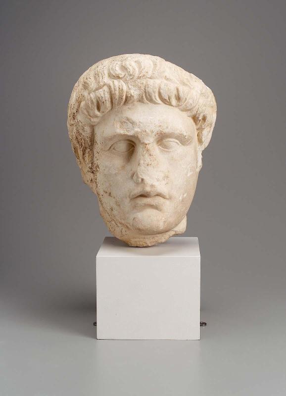 Portrait head of the Emperor Domitian (A.D. 69–98) from a relief