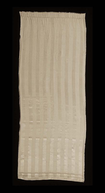 Panel of silk weaving