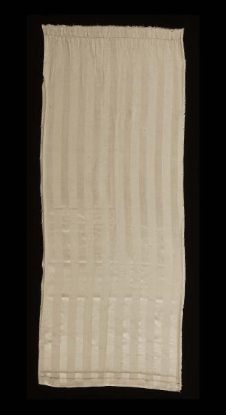 Panel of silk weaving