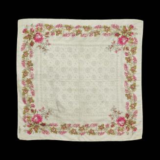 Printed silk kerchief