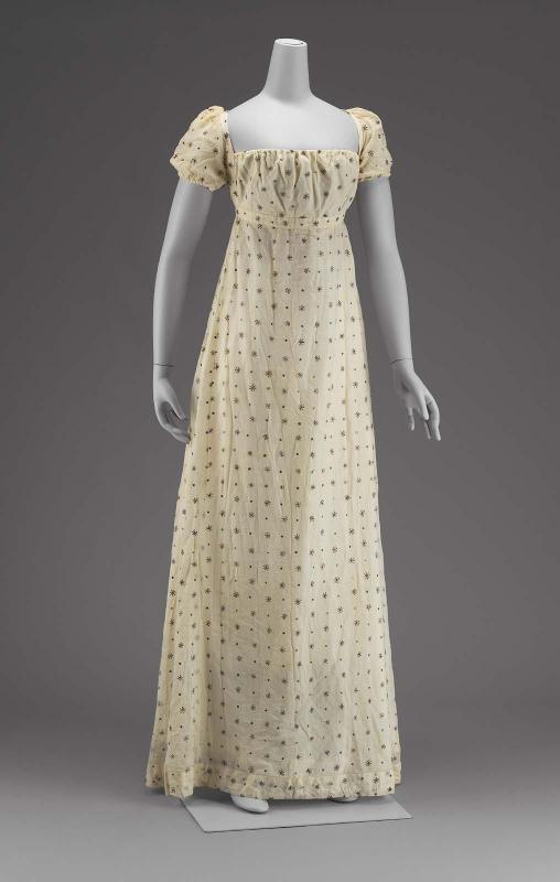 White mull dress