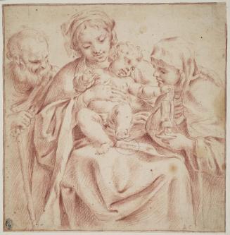 The Holy Family with St. Claire