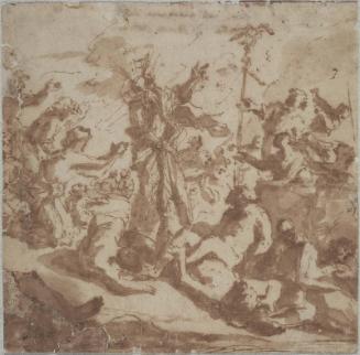 Moses Erecting the Brazen Serpent