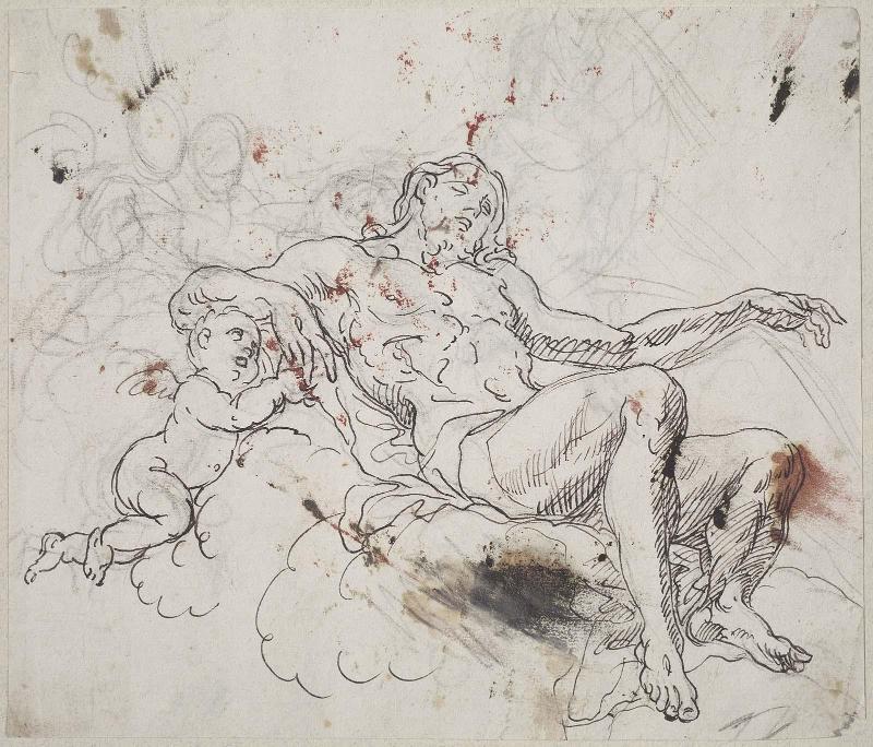 Reclining figure