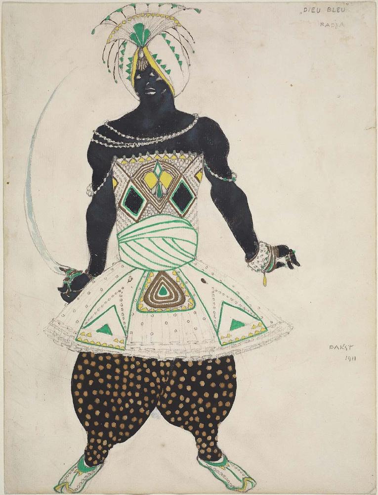 Radja (Costume Design for "Dieu Bleu")