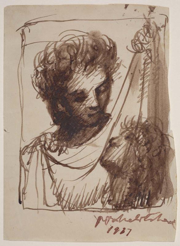 Sketch for the Painting ‘Joella'