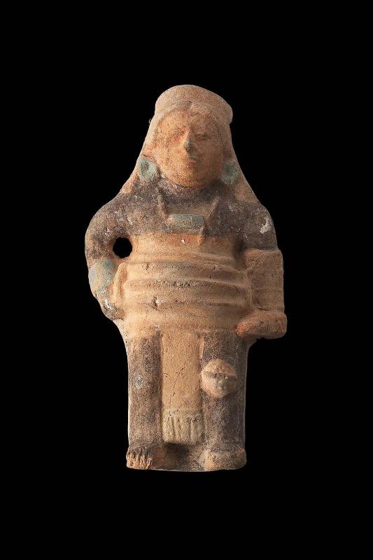 Ball player effigy whistle