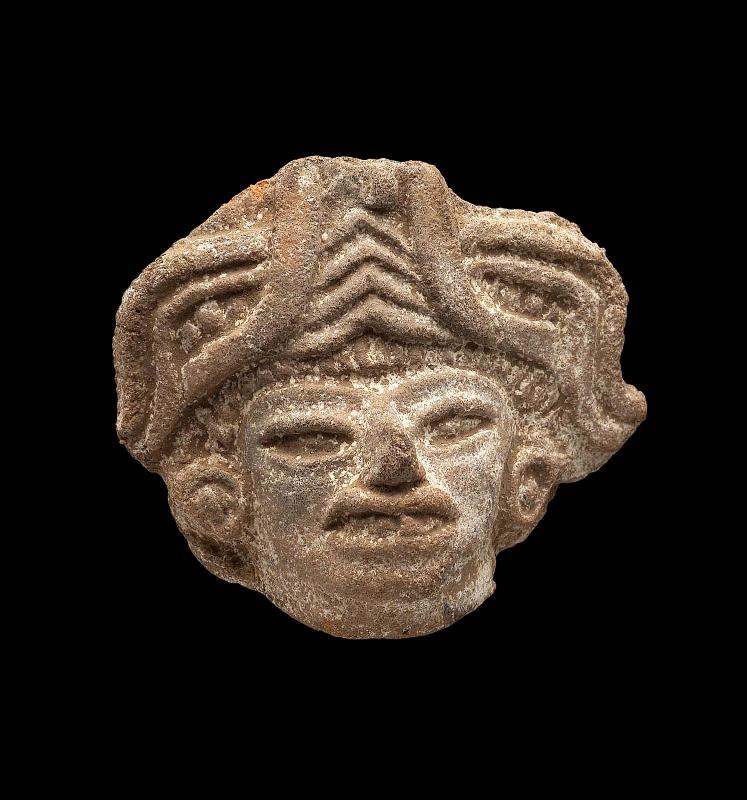 Human effigy head