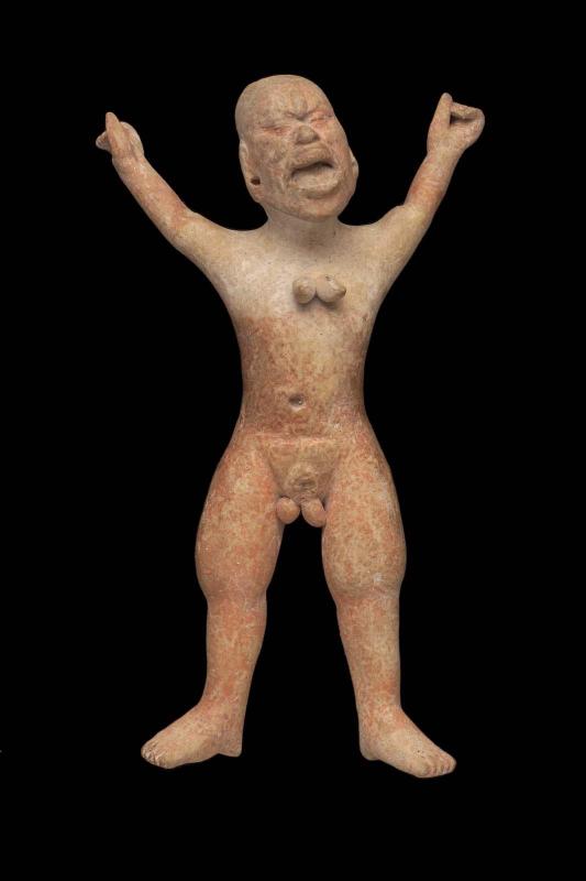 Nude male effigy whistle