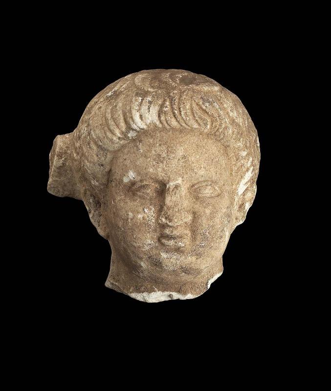 Fragment of Commemorative Relief: Head of Young Nero (?)