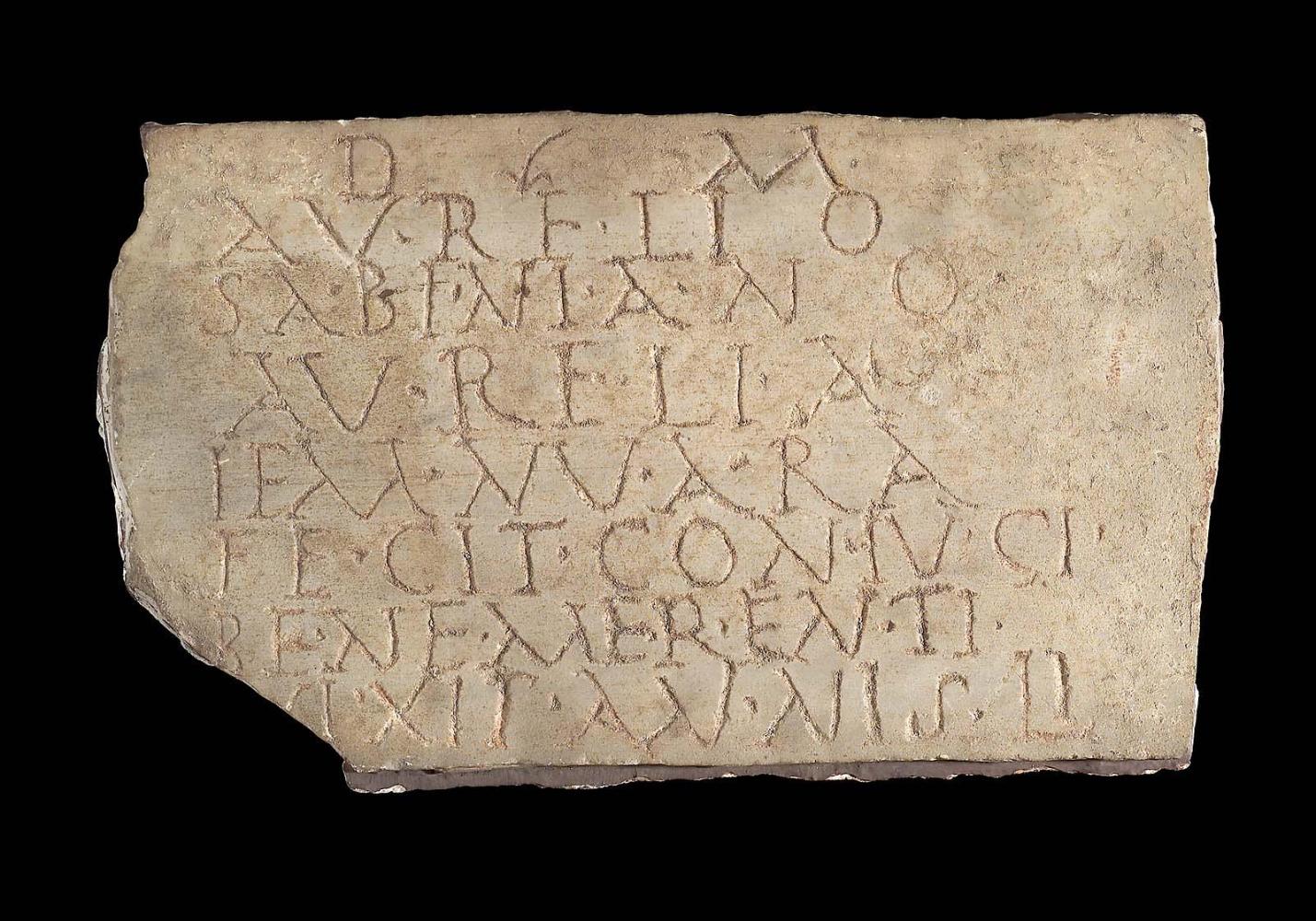 Tablet. (Aurelius Sabinianus)