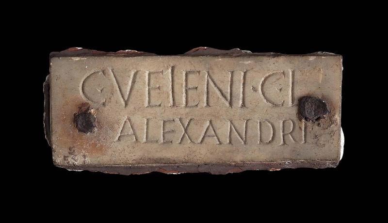 Tablet. (C. Veienius Alexander)