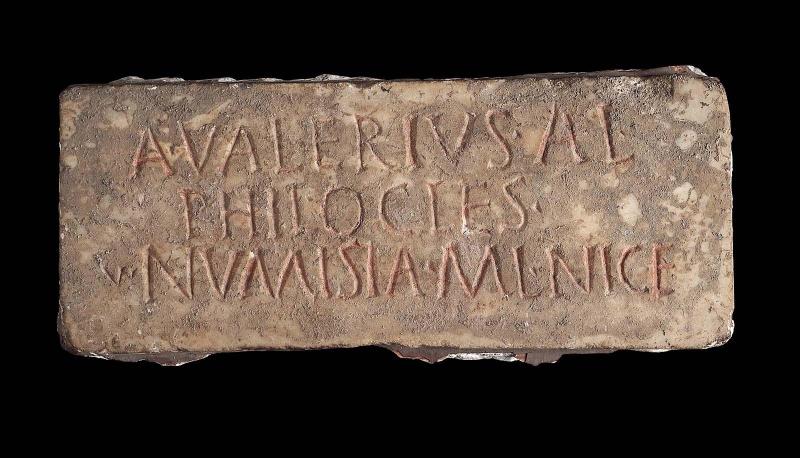 Tablet. (A. Valerius Philocles)