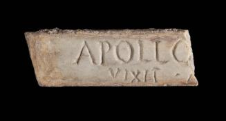 Fragment of tablet