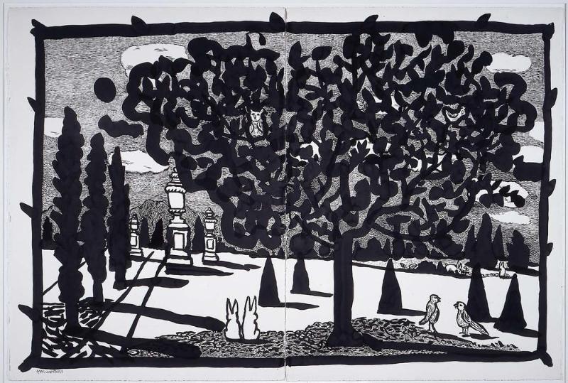 Night Garden (Nymphenburg Palace)