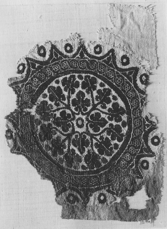 Fragment of a tapestry medallion