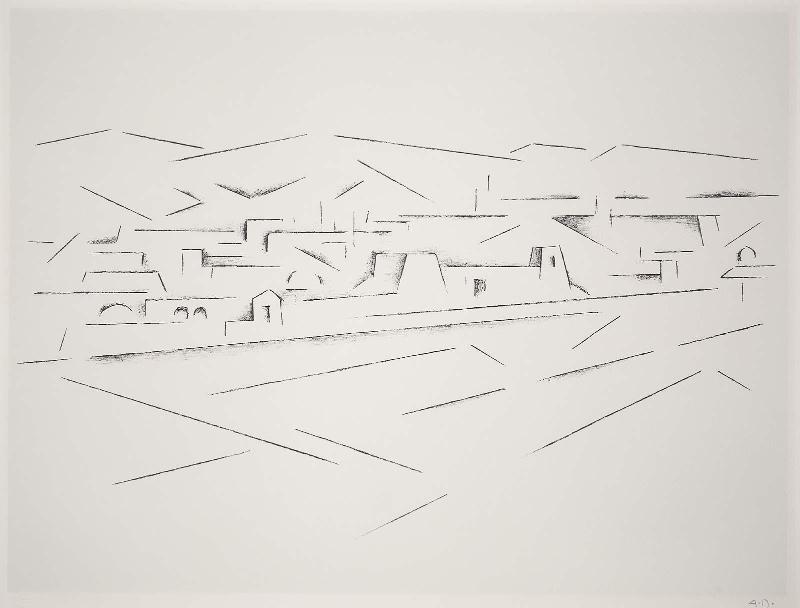 Untitled (Taos Landscape)