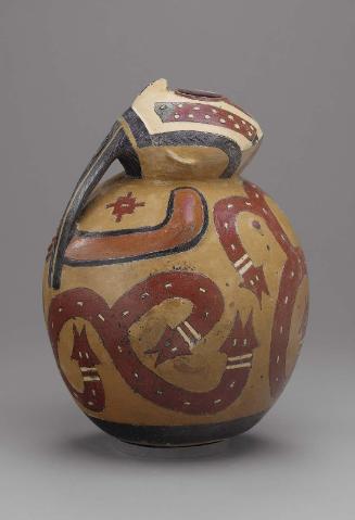 Female effigy jar