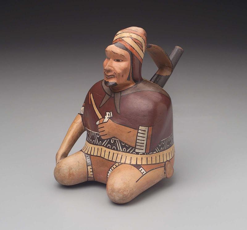 Human effigy vessel