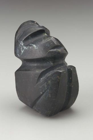 Mezcala-style seated figure