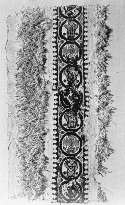 Fragment of tapestry border