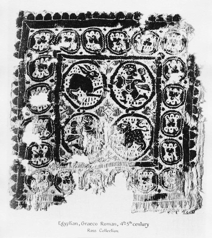 Fragment of a square medallion