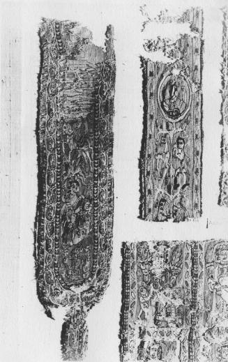 Fragment of a shoulder band (clavus)