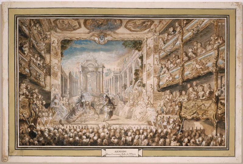 Quinault and Lully's opera "Armide" Performed at the Palais-Royal Opera House