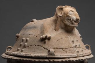 K'iché burial or cache urn lid