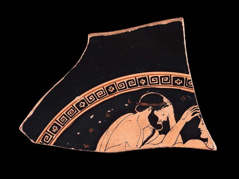 Drinking cup (kylix) fragment