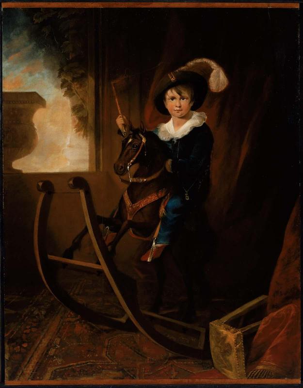 Boy on a Hobby Horse