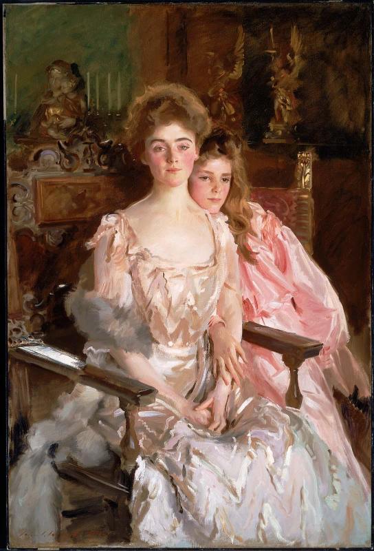 Mrs. Fiske Warren (Gretchen Osgood) and Her Daughter Rachel