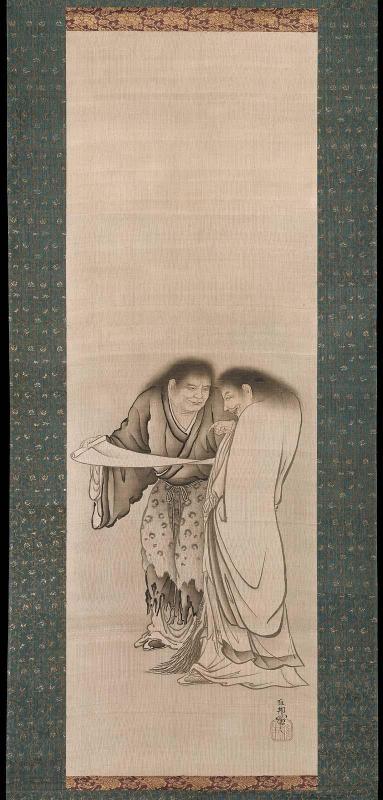 Hanshan (Kanzan) and Shide (Jittoku)