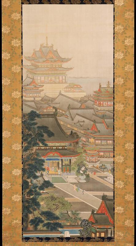 Landscape with Chinese Pavilions