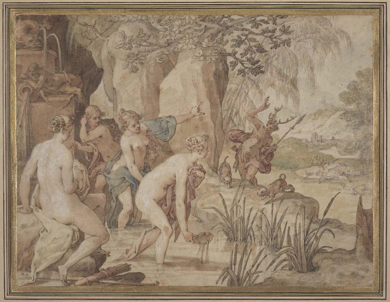 Study for a Tapestry: Diana and Actaeon