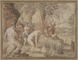 Study for a Tapestry: Diana and Actaeon