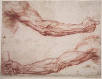 Two Studies of an Outstretched Right Arm