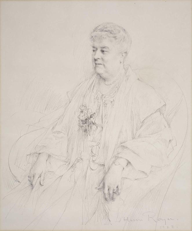 Mrs. W. Scott Fitz (Mother of Edward Jackson Holmes)