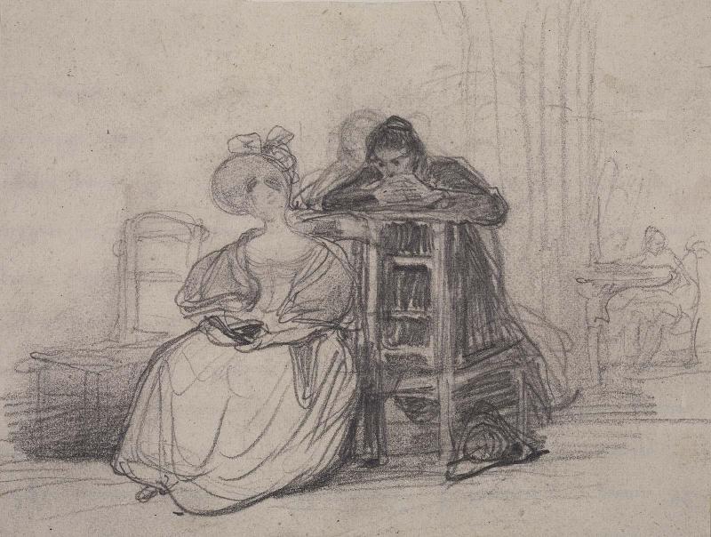 Couple in church
